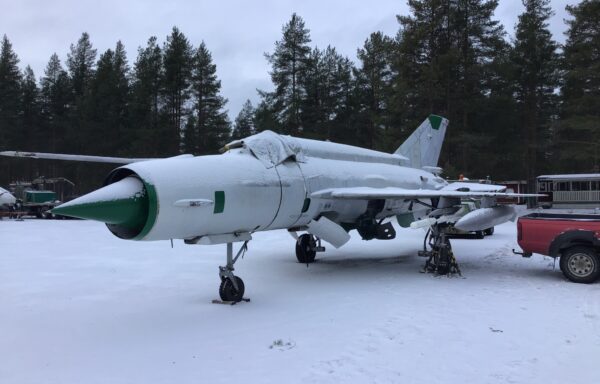 MiG21 hävittäjä